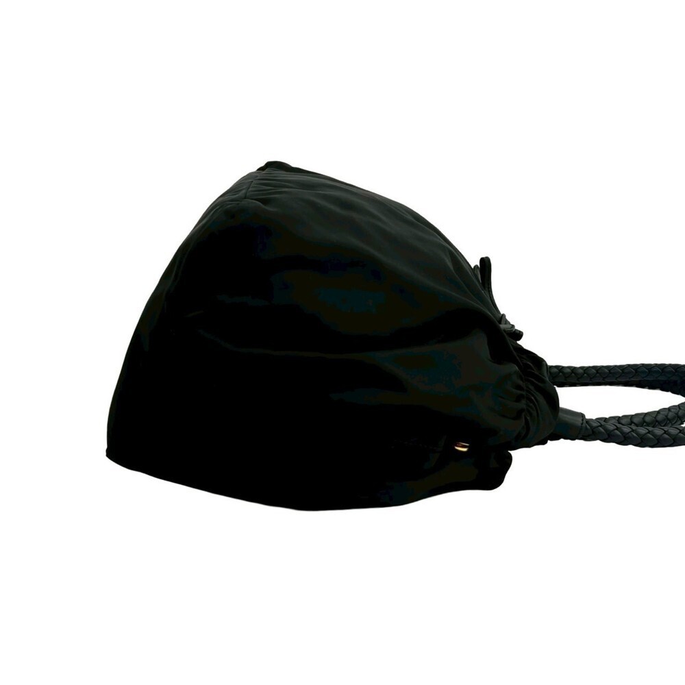 PRADA Black Leather Shoulder Bag - Picture 5 of 9